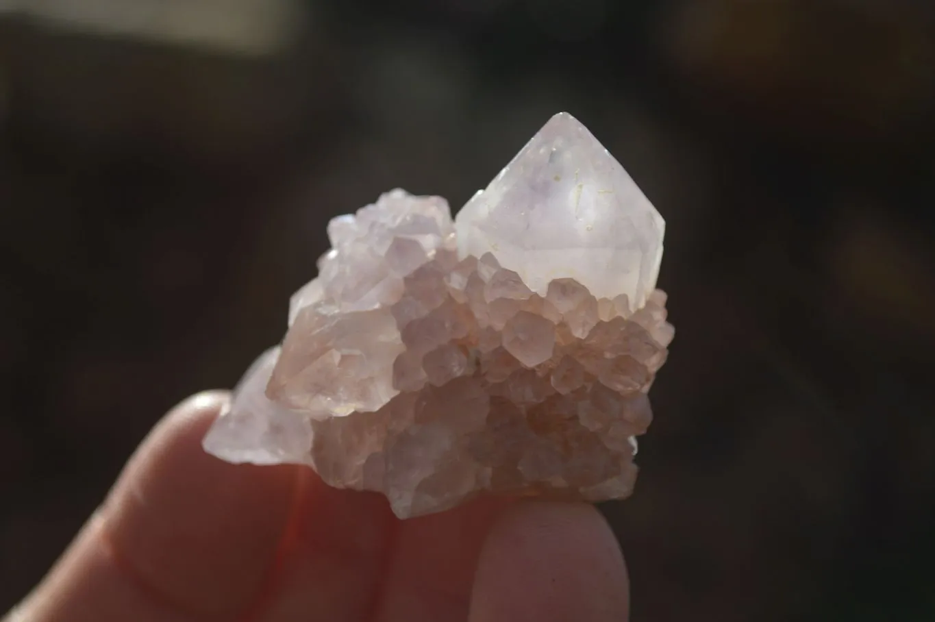 Natural Mixed Spirit Amethyst Quartz Crystals x 35 From Boekenhouthoek, South Africa