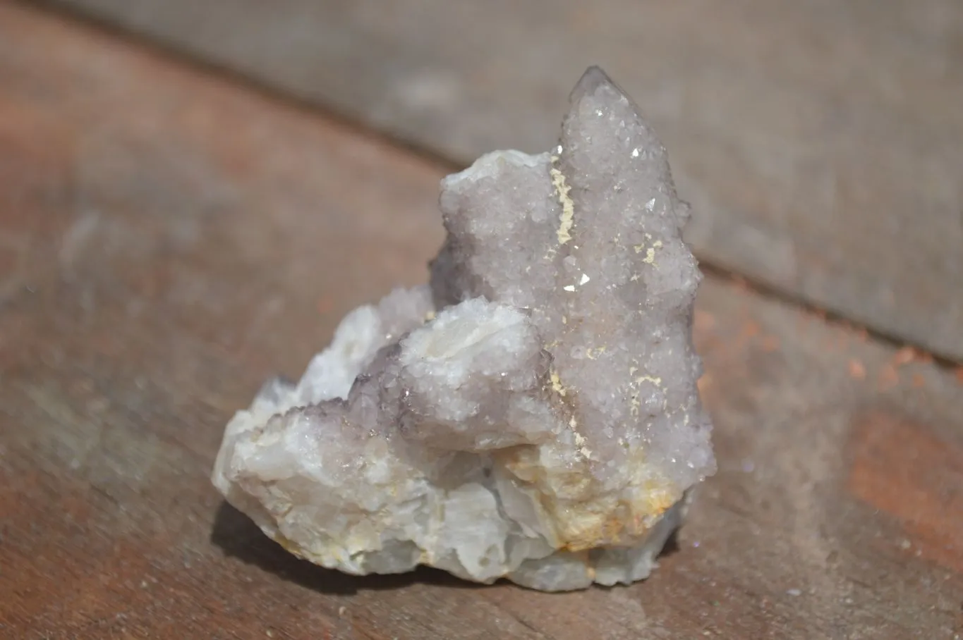 Natural Small Spirit Quartz Clusters x 12 From Boekenhouthoek, South Africa