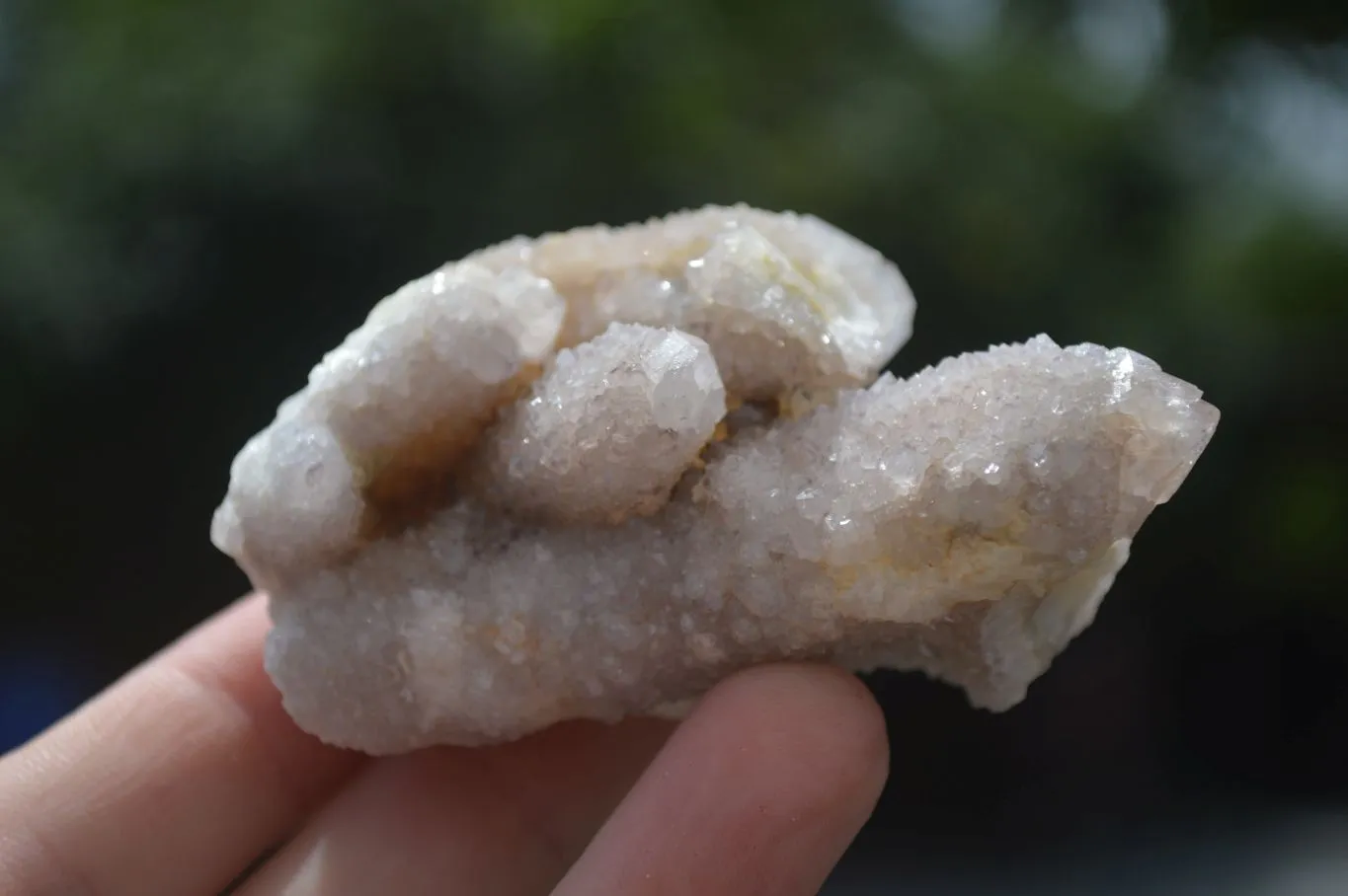 Natural Small Spirit Quartz Clusters x 12 From Boekenhouthoek, South Africa