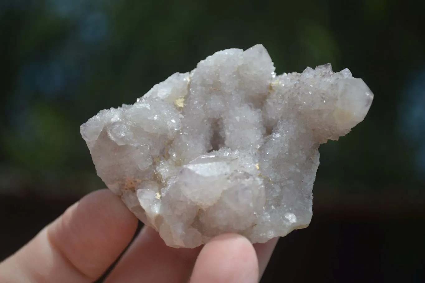 Natural Small Spirit Quartz Clusters x 12 From Boekenhouthoek, South Africa