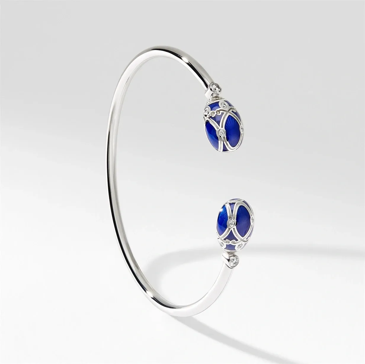 Palais Guilloché Enamel Open Set Bracelet