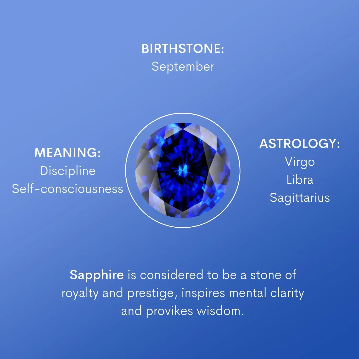 Pavé Sapphire Huggies