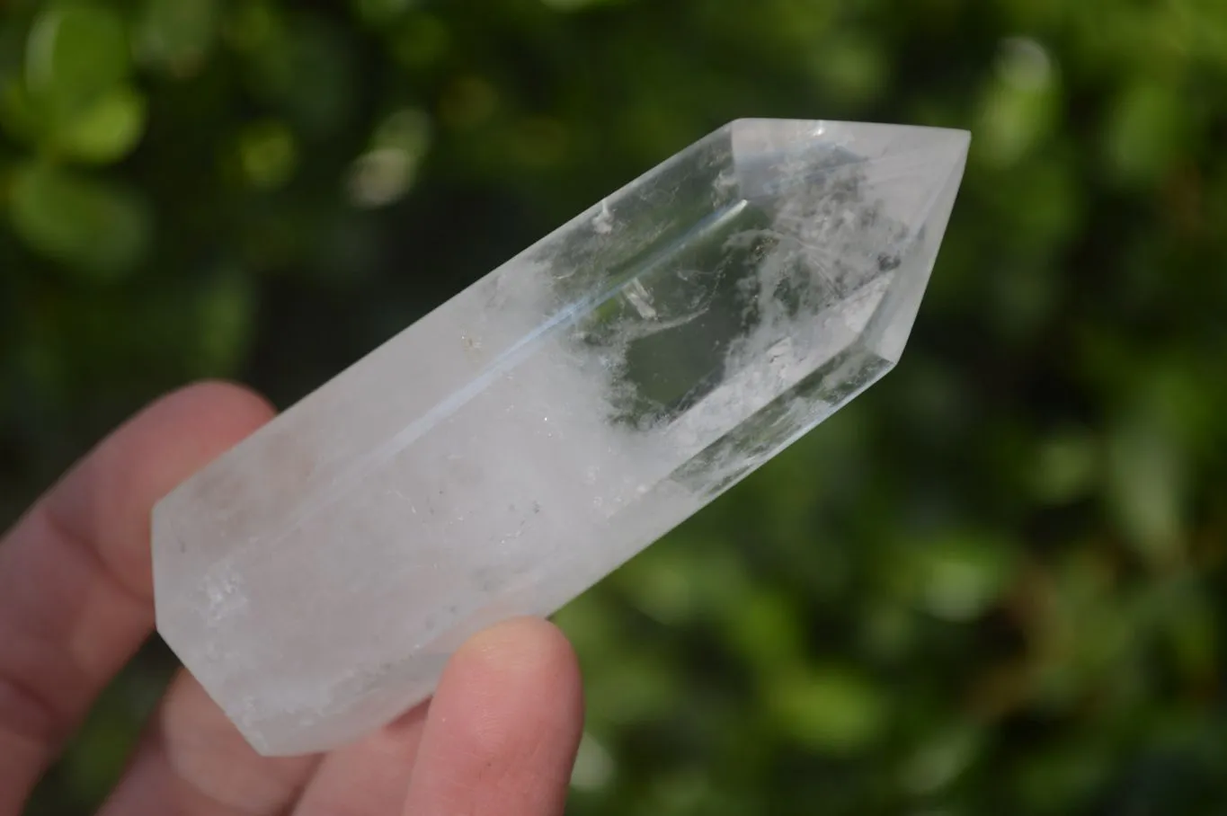 Polished  Clear Quartz Crystal Points  x 12 From Madagascar