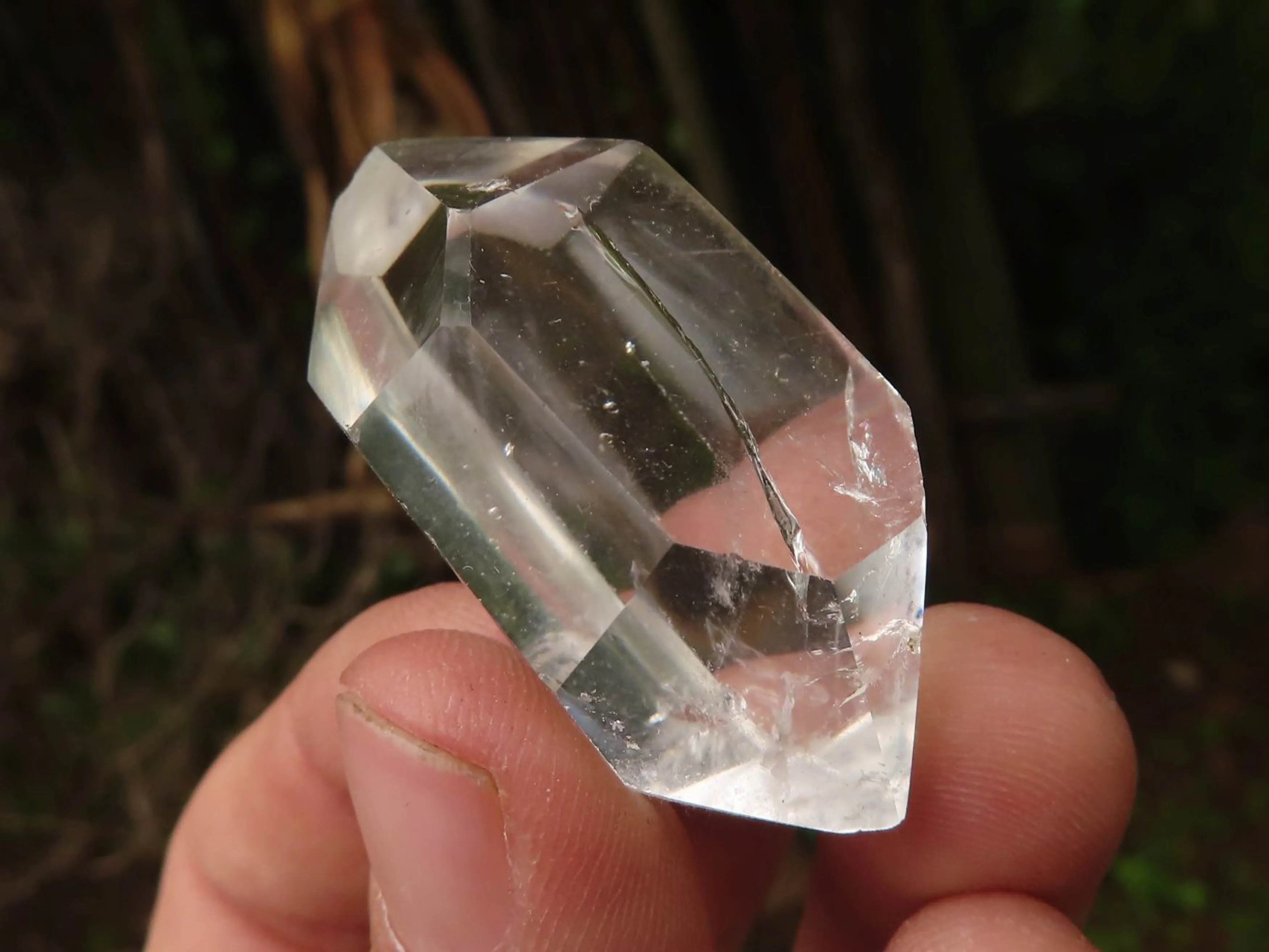 Polished Semi Optic Double Terminated Quartz Points x 22 From Madagascar