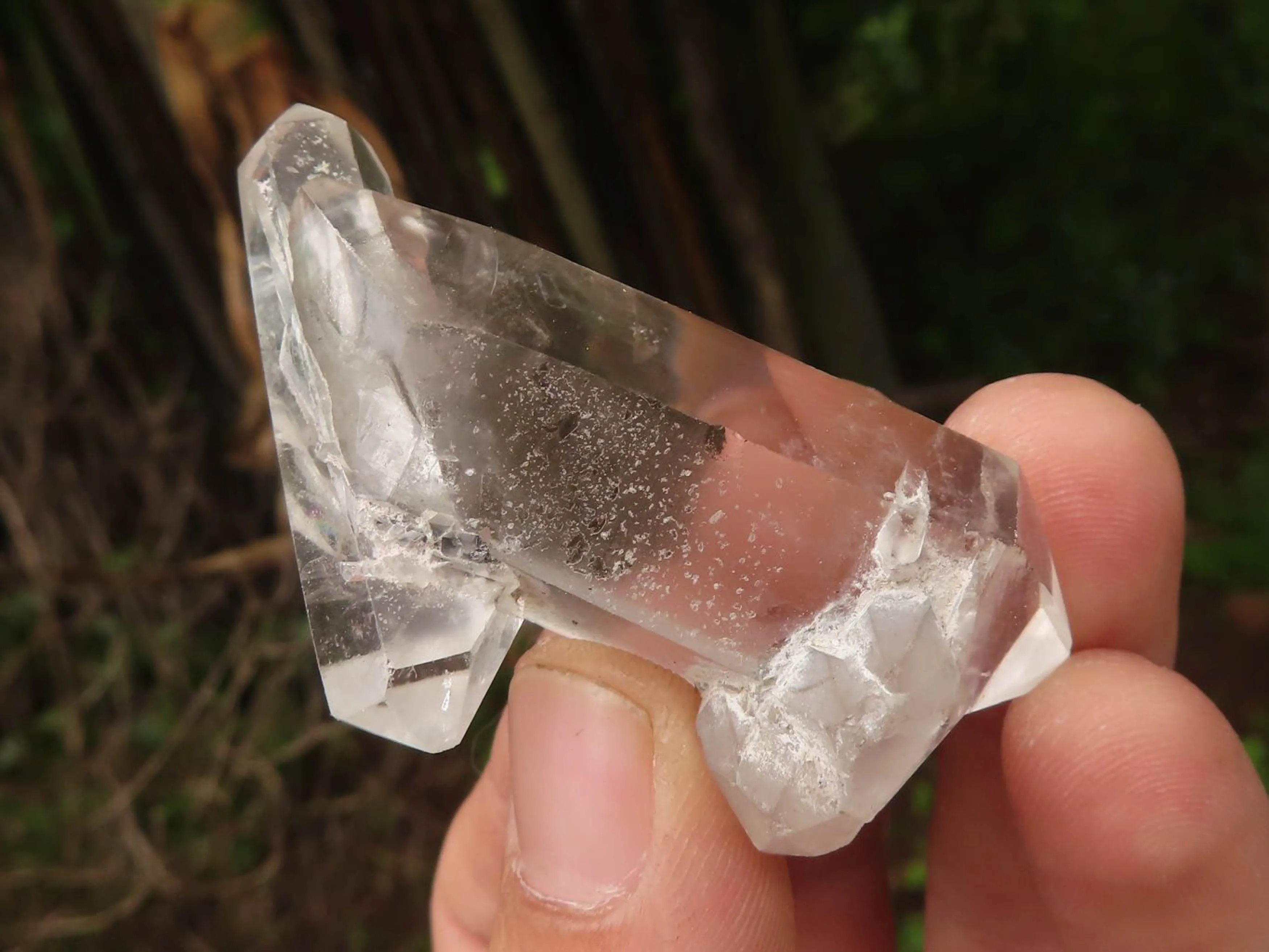 Polished Semi Optic Double Terminated Quartz Points x 22 From Madagascar