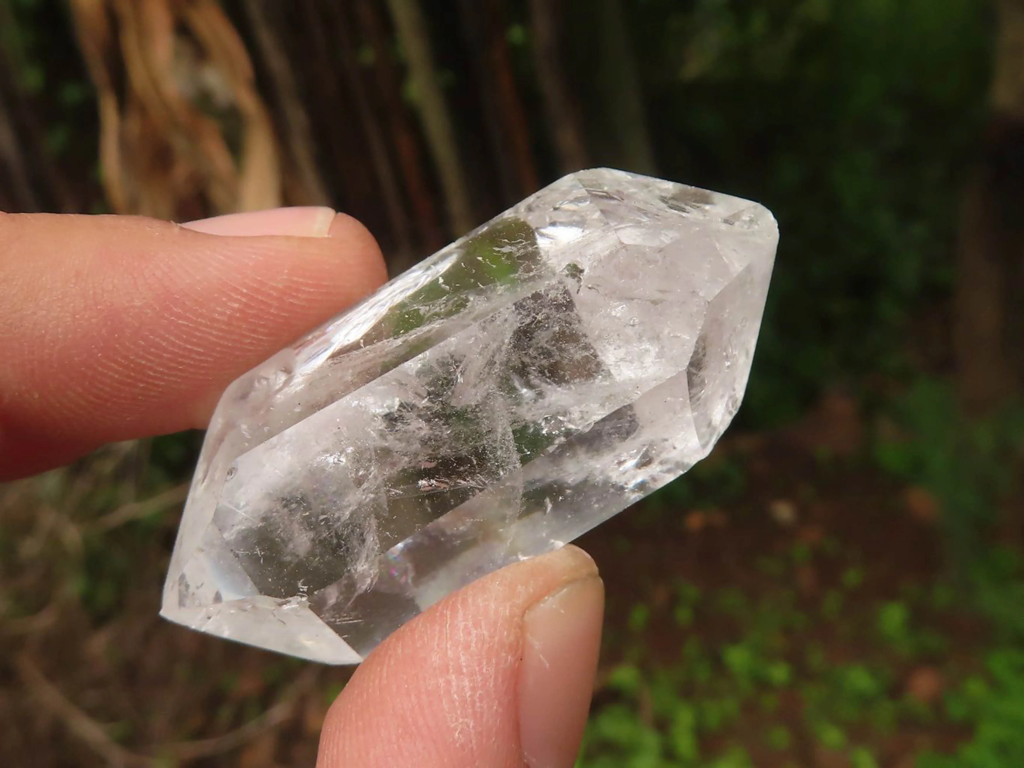 Polished Semi Optic Double Terminated Quartz Points x 22 From Madagascar
