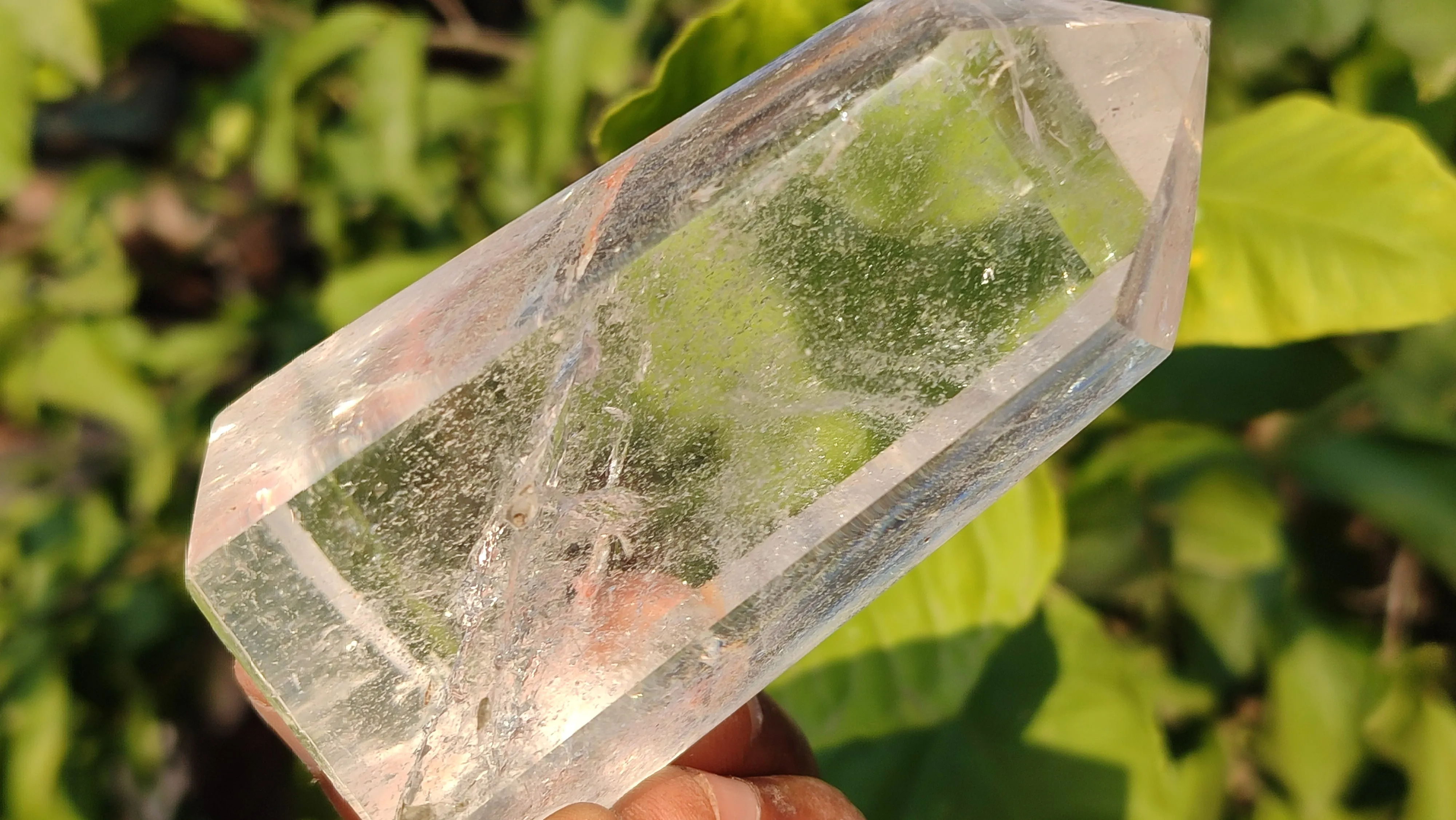 Polished Stunning Clear Quartz Points x 6 From Madagascar