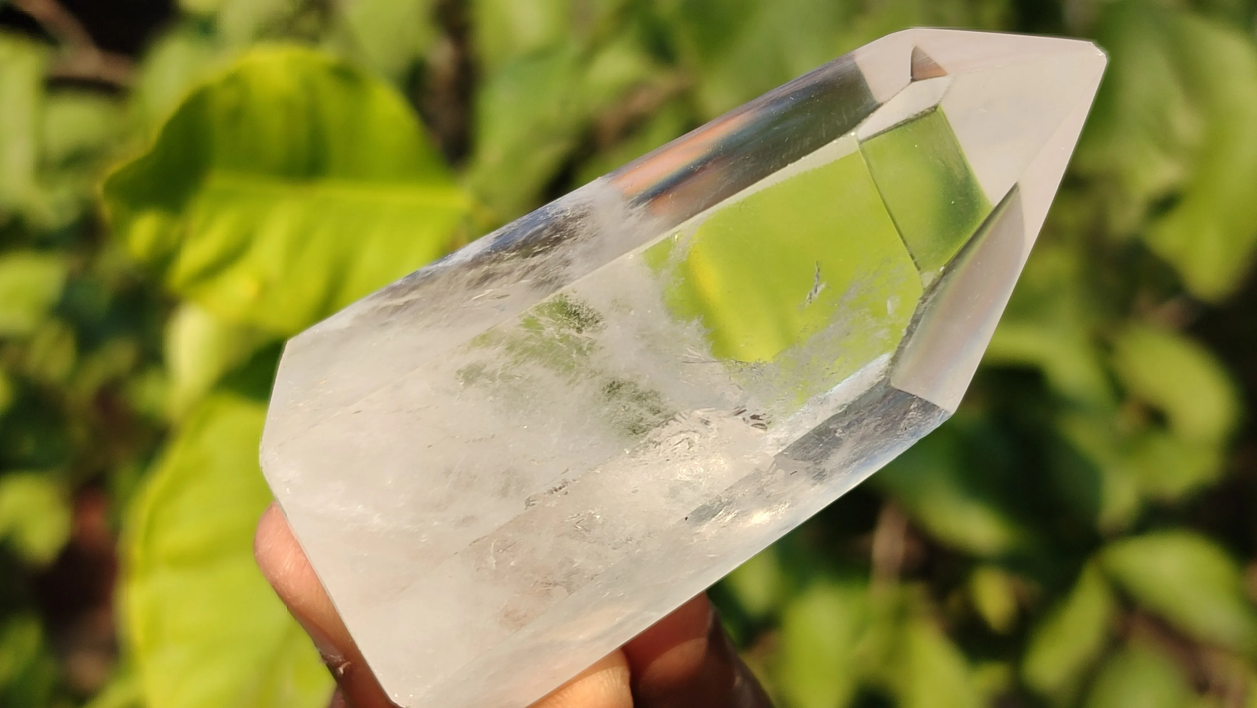 Polished Stunning Clear Quartz Points x 6 From Madagascar