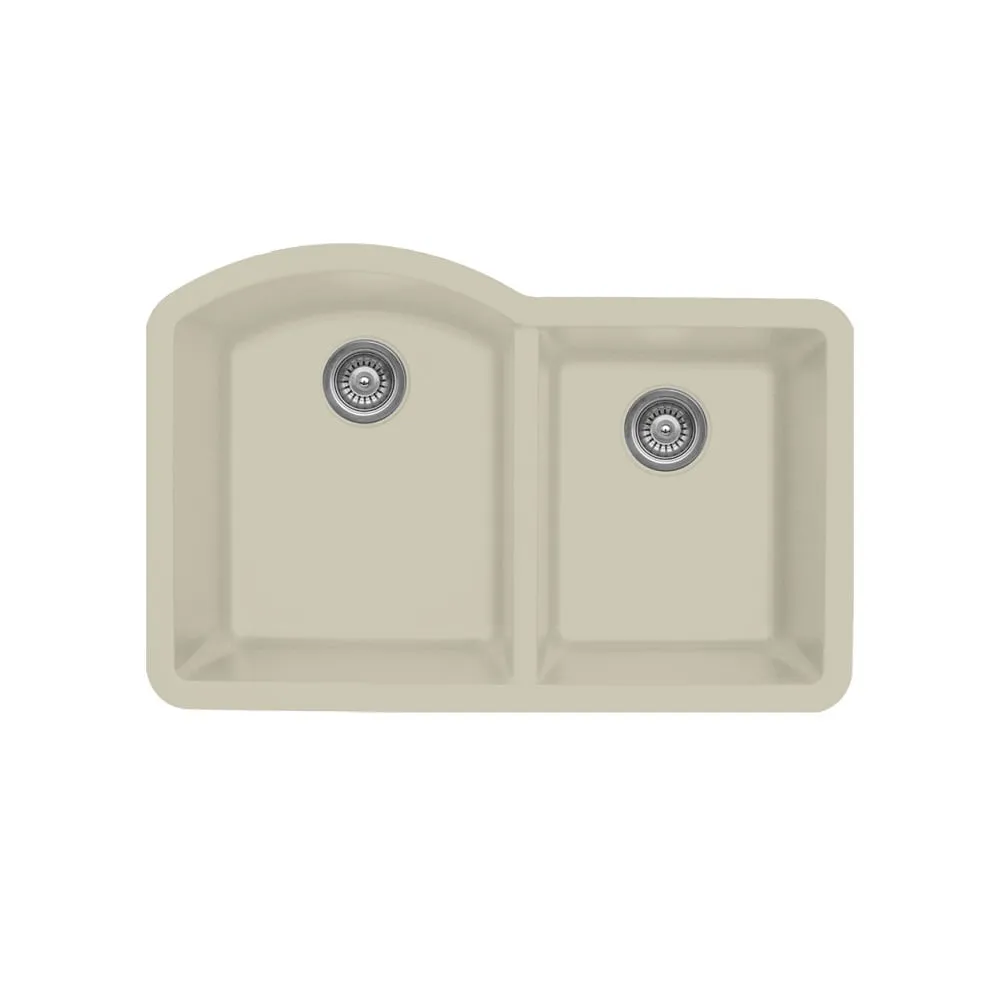 Quartz QU-610 | Karran Undermount Large / Small Bowl