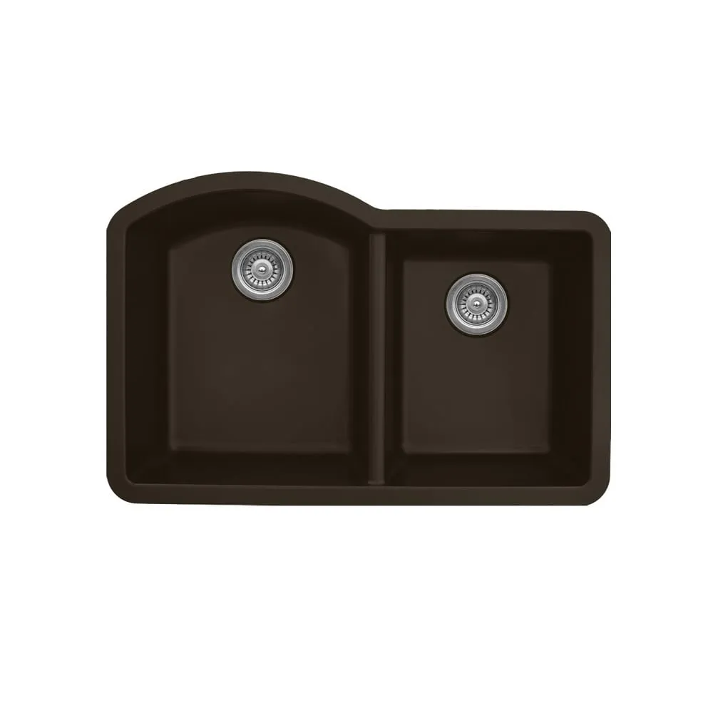 Quartz QU-610 | Karran Undermount Large / Small Bowl
