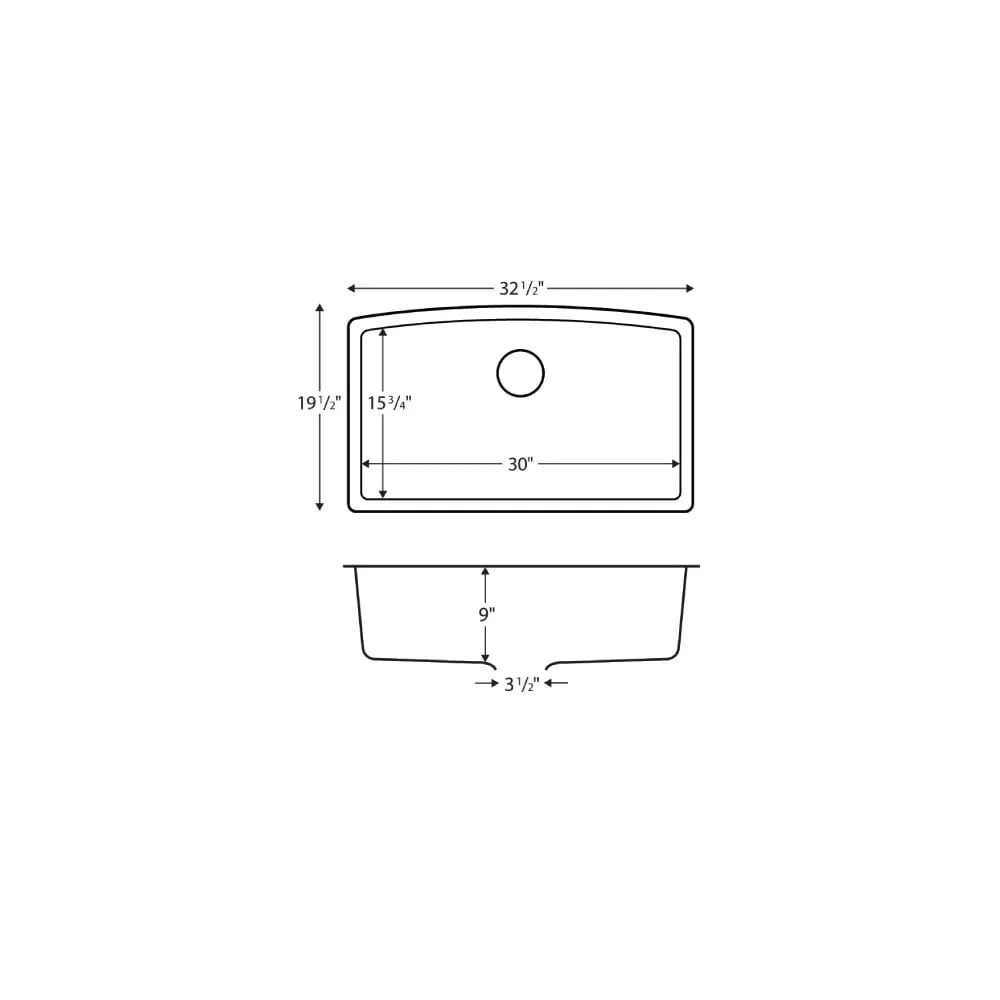 Quartz QU-712 | Karran Undermount Extra Large Single Bowl