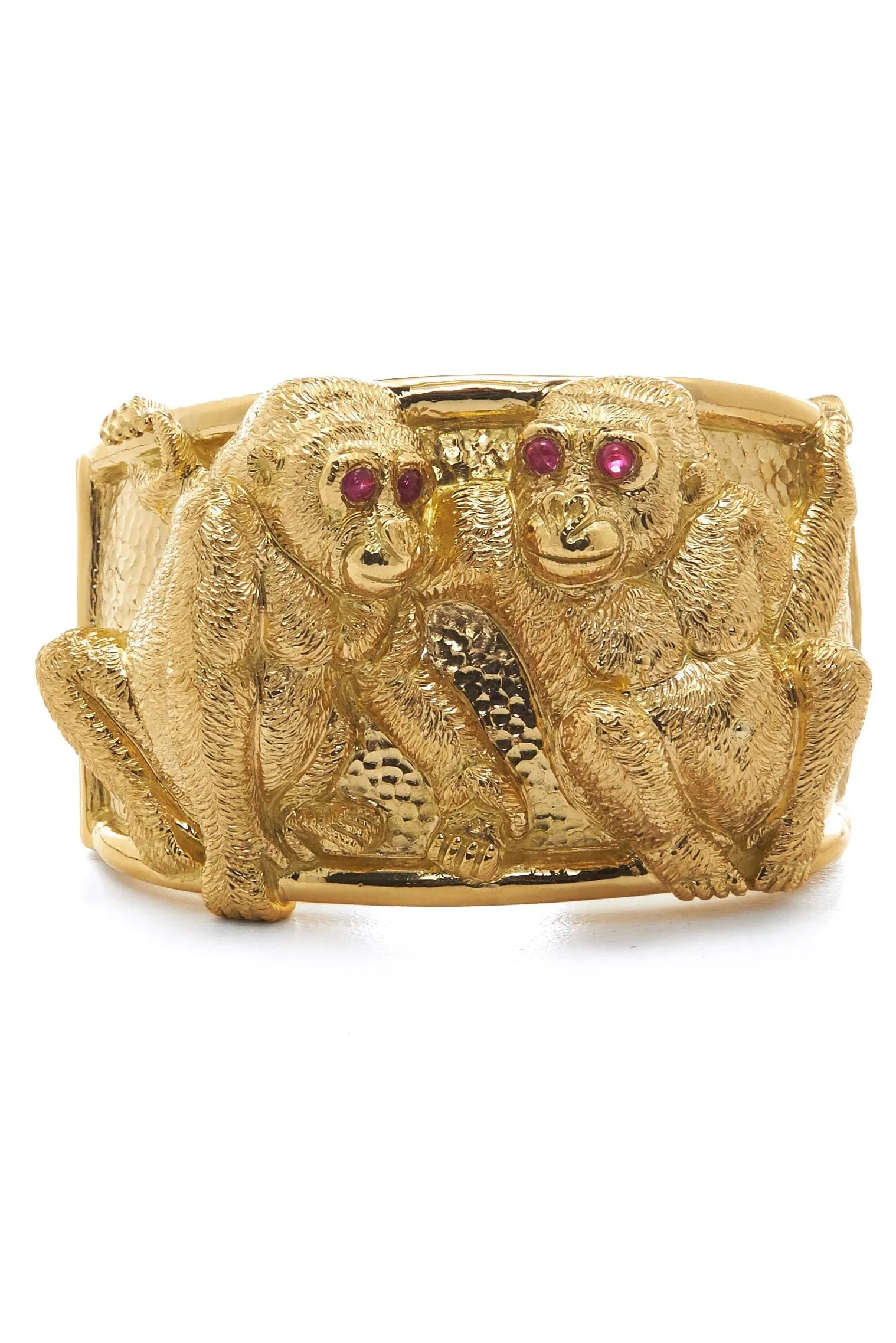 Repousse Gorilla Cuff