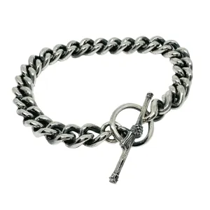 Round Curb Skull t-bar