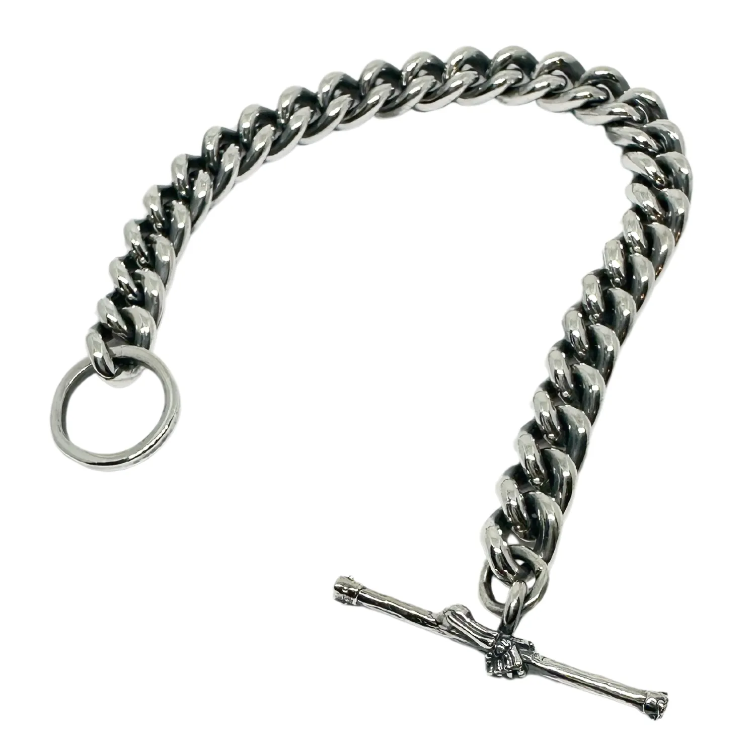 Round Curb Skull t-bar