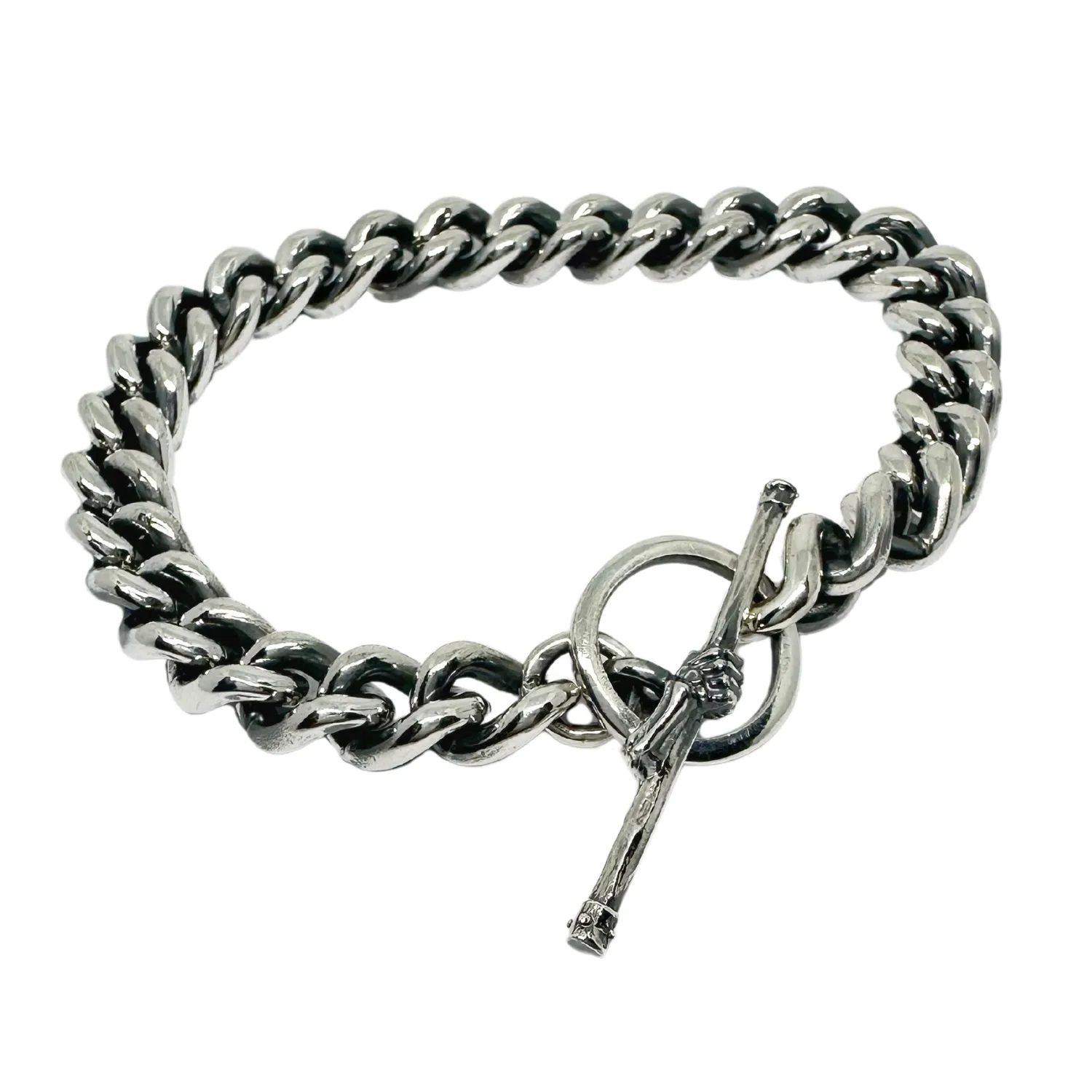 Round Curb Skull t-bar