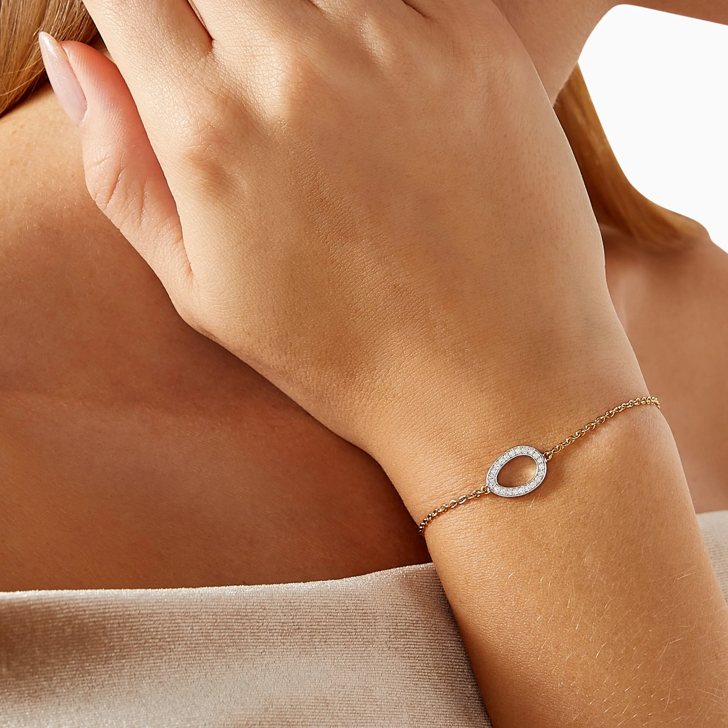 Sasha Egg Chain Bracelet