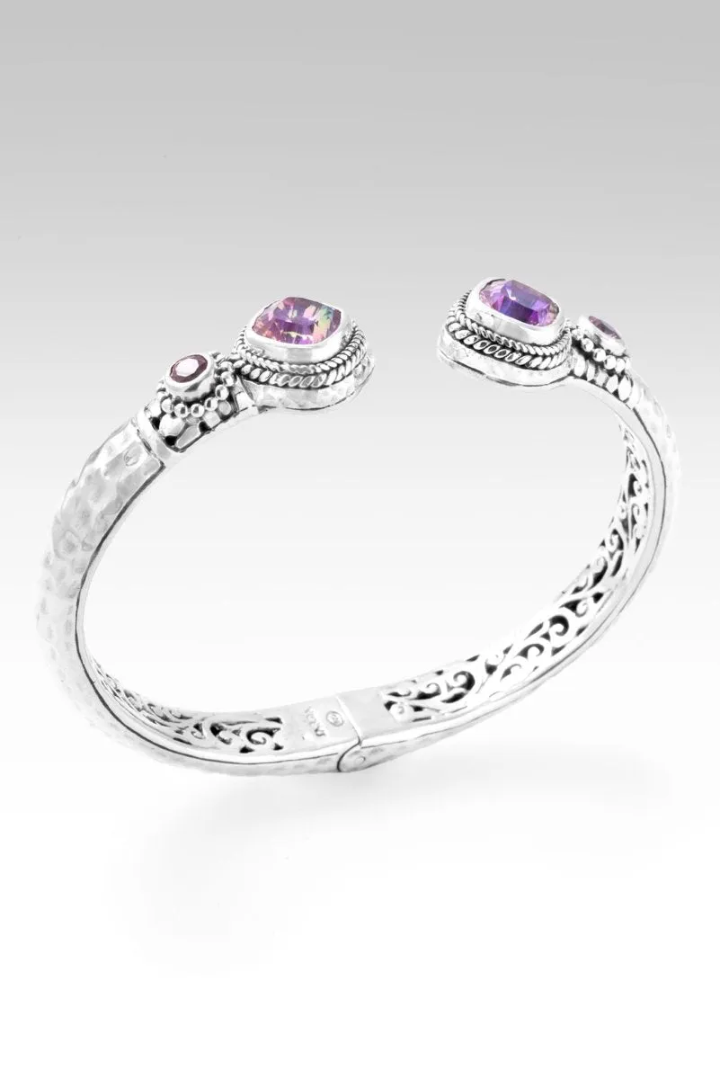 Serene Spirit Tip-to-Tip Bracelet™ in Rainbow Sherbet™ Mystic Quartz