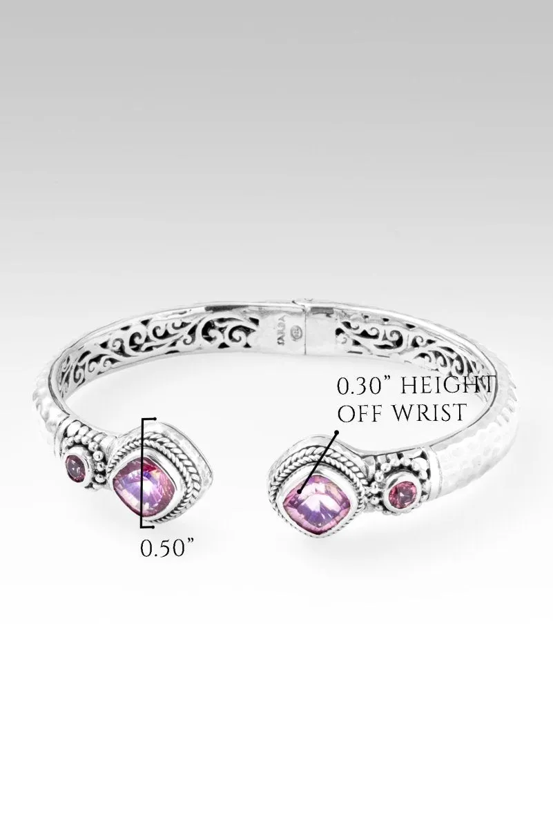 Serene Spirit Tip-to-Tip Bracelet™ in Rainbow Sherbet™ Mystic Quartz