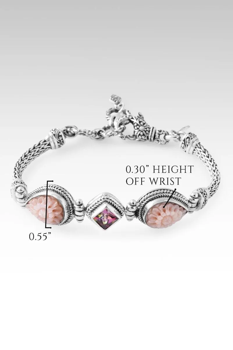 Spiritual Strength Bracelet™ in Pink Mother of Pearl