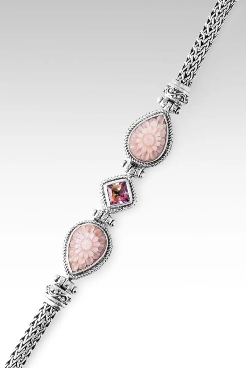 Spiritual Strength Bracelet™ in Pink Mother of Pearl