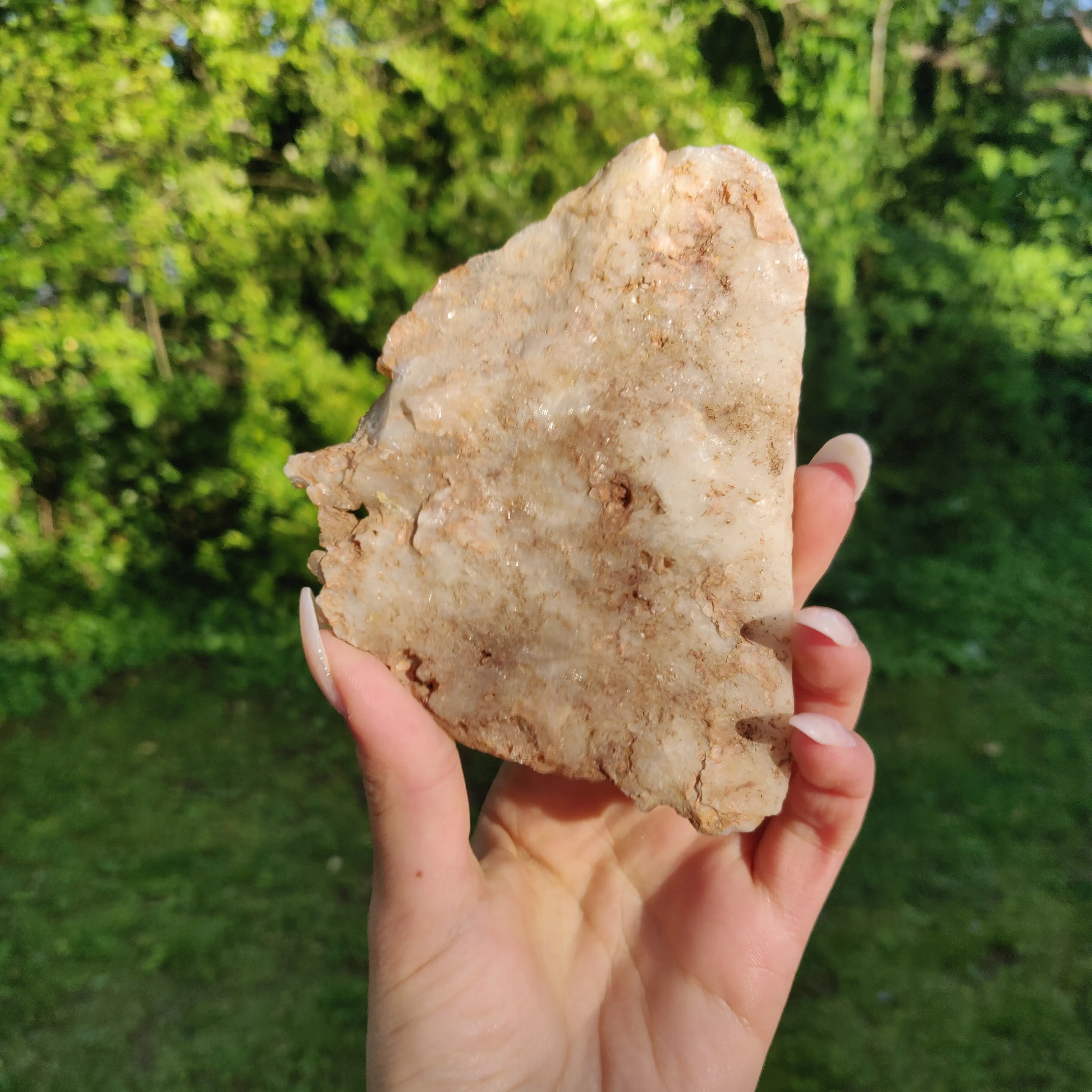 Tangerine Quartz Cluster (#1)