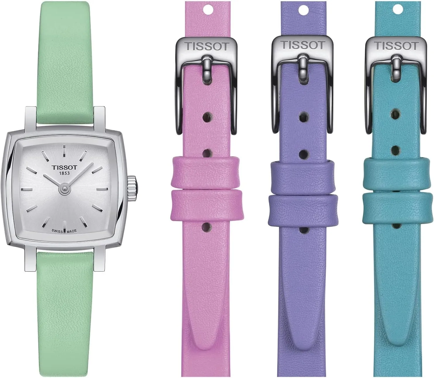 Tissot Women's Lovely Summer 20mm Quartz Watch   3 Additional Bands
