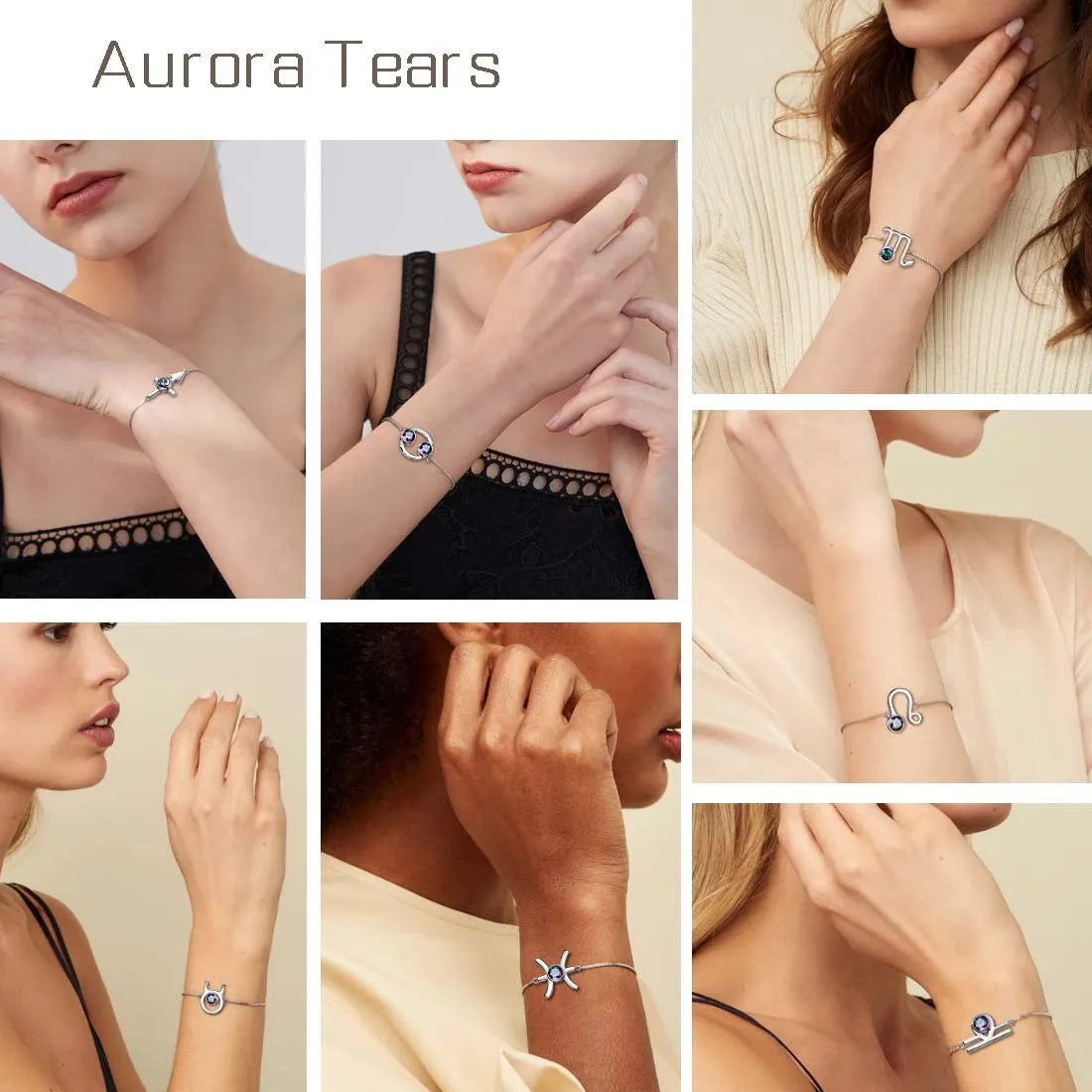 Tokyo Mart Scorpio Bracelet Women Girls Jewelry Birthday Gift Mystic Topaz Sterling Silver