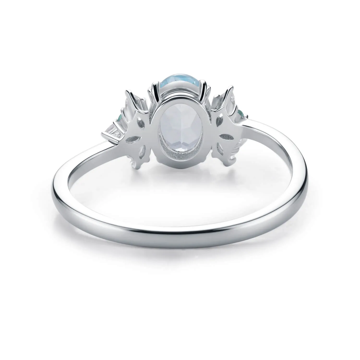 Twilight Star Sky Blue Topaz Ring