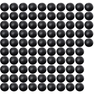 US 5 Strands Black Matte Onyx Bead Natural Frosted Gemstone Agate Round Necklace