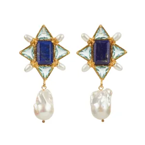 Violetta Earrings Blue