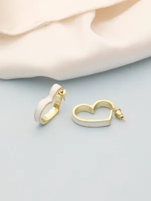 Wave Hoop Earrings Earrings