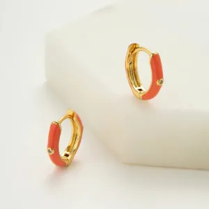Zafino | Brighton Huggie - Coral/Gold